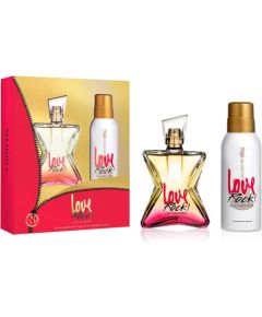 Set Shakira: Love Rock, Eau De Toilette, For Women, 80 ml + Love Rock, Floral, Deodorant Spray, Unisex, 150 ml Парфюмерные наборы