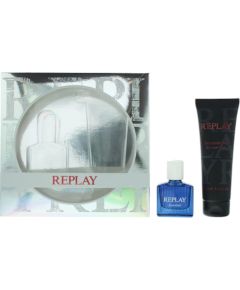 Set Replay: Essential, Eau De Toilette, For Men, 30 ml + Essential, Hydrating, Shower Gel, All Skin Types, 100 ml Парфюмерные наборы