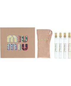 Set Miu Miu: Eaux a La Mode - Eyes On Me, Eau De Parfum, For Women, 10 ml + Eaux a La Mode - Daring Darling, Eau De Parfum, For Women, 10 ml + Eaux a La Mode - Head In The Clouds, Eau De Parfum, For Women, 2 pcs, 10 ml Парфюмерные наборы