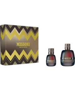Set Missoni: Pour Homme, Eau De Parfum, For Men, 100 ml + Pour Homme, Eau De Parfum, For Men, 30 ml Smaržas - NESAKĀRTOTS