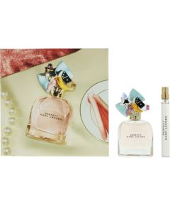 Set Marc Jacobs: Perfect, Eau De Parfum, For Women, 50 ml + Perfect, Eau De Parfum, For Women, 10 ml Smaržas - NESAKĀRTOTS