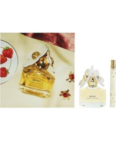 Set Marc Jacobs: Daisy, Eau De Toilette, For Women, 10 ml *Miniature + Daisy, Eau De Toilette, For Women, 50 ml Smaržas - NESAKĀRTOTS
