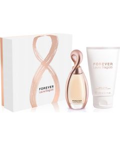 Set Laura Biagiotti: Forever, Eau De Parfum, For Women, 60 ml + Forever, Hydrating, Body Cream, Body, 100 ml Dāvanu komplekti