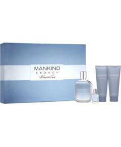 Set Kenneth Cole: Mankind Legacy, Eau De Toilette, For Men, 100 ml + Mankind Legacy, After-Shave Balm, 100 ml + Mankind Legacy, Shower Gel & Shampoo 2-In-1, 100 ml + Mankind Legacy, Eau De Toilette, For Men, 15 ml Парфюмерные наборы