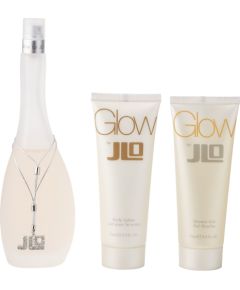 Set Jennifer Lopez: Glow, Eau De Toilette, For Women, 50 ml + Glow, Hydrating, Body Lotion, 75 ml + Glow, Hydrate, Shower Gel, All Skin Types, 75 ml Dāvanu komplekti