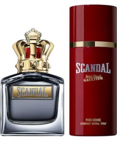 Set Jean Paul Gaultier: Scandal, Eau De Toilette, For Men, 100 ml + Scandal, Deodorant Spray, For Men, 150 ml Парфюмерные наборы