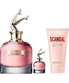 Set Jean Paul Gaultier: Scandal, Eau De Parfum, For Women, 80 ml + Scandal, Hydrating, Body Lotion, 75 ml + Scandal, Eau De Parfum, For Women, 6 ml *Miniature Парфюмерные наборы