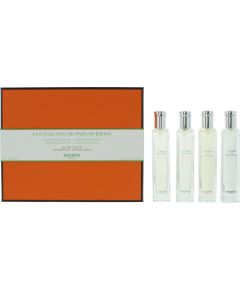 Set Hermes: Un Jardin Sur Le Nil, Eau De Toilette, Unisex, 15 ml + Un Jardin Sur Le Toit, Eau De Toilette, Unisex, 15 ml + Un Jardin Sur La Lagune, Eau De Toilette, Unisex, 15 ml + Le Jardin de Monsieur Li, Eau De Toilette, For Women, 15 ml Парфюмерные наборы
