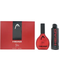Set Head: Fire, Eau De Toilette, For Men, 100 ml + Fire, Deodorant Spray, For Men, 200 ml Парфюмерные наборы