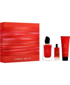 Set Giorgio Armani: Si Passione, Eau De Parfum, For Women, 100 ml + Si Passione, Eau De Parfum, For Women, 15 ml *Miniature + Si Passione, Body Lotion, Body, 75 ml Парфюмерные наборы
