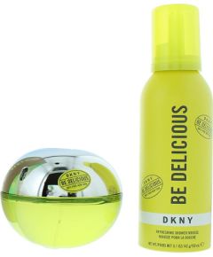 Set Dkny: Be Delicious, Eau De Parfum, For Women, 100 ml + Be Delicious, Cleansing, Shower Mousse, 150 ml Dāvanu komplekti