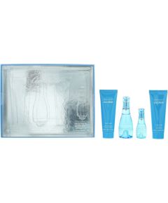 Set Davidoff: Cool Water, Body Lotion, Body, 75 ml + Cool Water, Eau De Toilette, For Women, 50 ml + Cool Water, Shower Gel, All Skin Types, 75 ml + Cool Water, Eau De Toilette, For Women, 15 ml *Miniature Парфюмерные наборы