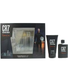 Set Cristiano Ronaldo: CR7 Game On, Eau De Toilette, For Men, 50 ml + CR7 Game On, Shower Gel, Body, 150 ml Dāvanu komplekti