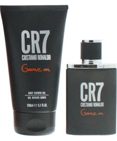 Set Cristiano Ronaldo: CR7 Game On, Eau De Toilette, For Men, 30 ml + CR7 Game On, Shower Gel, Body, 150 ml Парфюмерные наборы