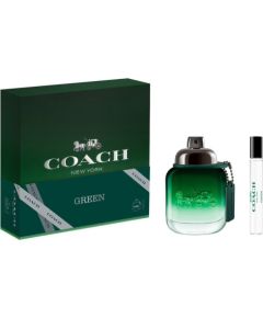 Set Coach: Green, Eau De Toilette, For Men, 100 ml + Green, Eau De Toilette, For Men, 10 ml Dāvanu komplekti