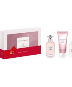 Set Coach: Dreams, Eau De Parfum, For Women, 90 ml + Dreams, Eau De Parfum, For Women, 10 ml + Dreams, Body Lotion, All Over The Body, 100 ml Dāvanu komplekti
