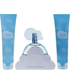 Set Ariana Grande: Cloud, Eau De Parfum, For Women, 100 ml + Cloud, Hydrating, Body Lotion, 100 ml + Cloud, Body Wash, Body, 100 ml Dāvanu komplekti