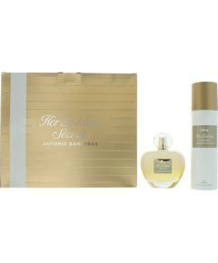 Set Antonio Banderas: Her Golden Secret, Eau De Toilette, For Women, 80 ml + Her Golden Secret, Deodorant Spray, For Women, 150 ml Парфюмерные наборы