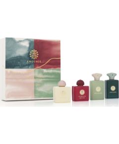 Set Amouage: Renaissance - Enclave, Eau De Parfum, For Men, 7.5 ml + Crimson Rocks, Eau De Parfum, For Women, 7.5 ml + Ashore, Eau De Parfum, For Women, 7.5 ml + Meander, Eau De Parfum, For Men, 7.5 ml Парфюмерные наборы