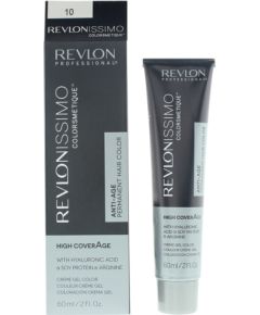 Revlon, Revlonissimo Colorsmetique, Hyaluronic Acid, Permanent Hair Dye, 10 Lightest Blonde, 60 ml Matu kopšana