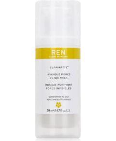 Ren, Clarimatte, Detox, Cream Mask, For Face, 50 ml *Tester Sejas kopšana