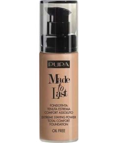 Pupa, Made To Last, Paraben-Free, Long Lasting, Liquid Foundation, 060, Golden Beige, 30 ml *Tester Dekoratīvā kosmētika