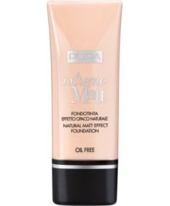 Pupa, Extreme Matt, Oil Free, Mattifying, Liquid Foundation, 020, Dark Ivory, 30 ml *Tester Dekoratīvā kosmētika