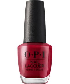 Opi, Nail Lacquer, Nail Polish, NL H02, Chick Flick Cherry, 15 ml Nagu lakas