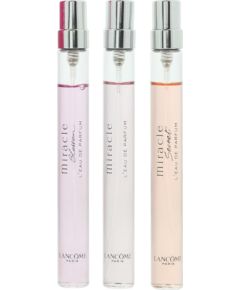 Miracle Set Lancome: Miracle Blossom, Eau De Parfum, For Women, 10 ml + Miracle, Eau De Parfum, For Women, 10 ml + Miracle Secret, Eau De Parfum, For Women, 10 ml Духи и косметика