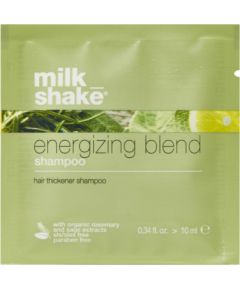 Milk Shake, Energizing Blend, Sulfates-Free, Hair Shampoo, Thickening, 10 ml Шампуни