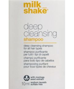 Milk Shake, Special Deep Cleansing, Milk Proteins, Hair Shampoo, For Cleansing, 10 ml Šampūni