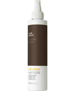 Milk Shake, Direct Colour, Ammonia-Free, Hair Colour Conditioner, Cold Brown, 200 ml Matu kopšana