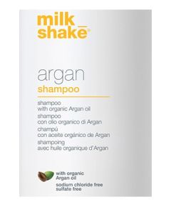 Milk Shake, Argan, Sulfates-Free, Hair Shampoo, For Moisturizing, 10 ml Šampūni