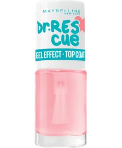 Maybelline, Dr. Rescue Gel Effect, Top Coat, Nail Polish, 01, 6.7 ml Nagu lakas