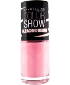Maybelline, Color Show Bleached Neon, Nail Polish, Nr. 243, Tropink, 7 ml Nagu lakas