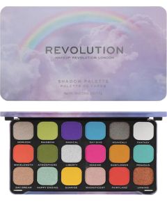 Makeup Revolution, Rainbow, Eyeshadow Palette, 18, 19.8 g Dekoratīvā kosmētika
