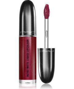 MAC, Retro, Matte, Liquid Lipstick, 128, Crowned, 5 ml Lūpu krāsas, spīdumi, balzāmi