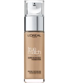 L'Oreal Paris, True Match Super-Blendable, Hyaluronic Acid, Liquid Foundation, 7R-7C, Ambre Rose, SPF 15, 30 ml Kосметические средства