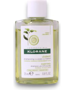 Klorane, Purifying, Hair Shampoo, For Cleansing, 25 ml Šampūni