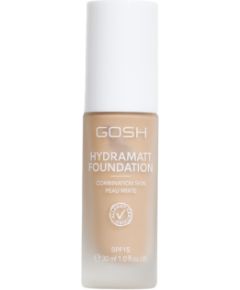 Gosh, Hydramatt, Matte, Liquid Foundation, 002N, Very Light, SPF15, 30 ml Dekoratīvā kosmētika