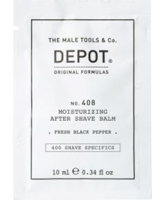 Depot, 400 Shave Specifics No. 408, Fresh Black Pepper, Moisturizing, After-Shave Balm, 10 ml Bārdas kopšana