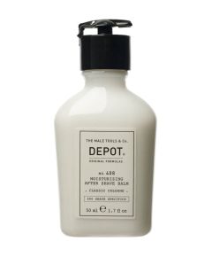Depot, 400 Shave Specifics No. 408, Classic Cologne, Moisturizing, After-Shave Balm, 50 ml Bārdas kopšana