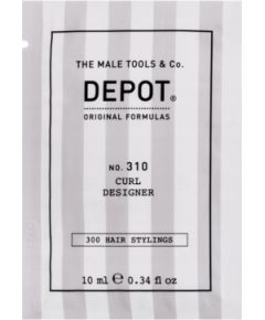 Depot, 300 Hair Stylings No. 310, UV Filter, Hair Styling Cream, Flexible Hold, 10 ml Matu kopšana