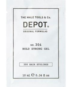 Depot, 300 Hair Stylings No. 304, Botanical, Hair Styling Gel, For Styling, Strong Hold, 10 ml Matu kopšana