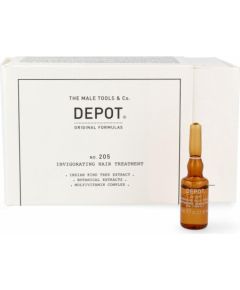 Set, Depot, 200 Hair Treatments No. 205, Pro-Vitamin B5, Hair Lotion Treatment, Anti-Hair Loss, 10 pcs, 5 ml Matu kopšana