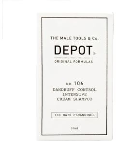 Depot, 100 Hair Cleansing No. 106, Pro-Vitamin B5, Hair Shampoo, Anti-Dandruff, 10 ml Šampūni