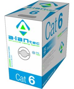 A-LAN KIU6LINKA305 networking cable Grey 305 m Cat6 U/UTP (UTP) Сетевые кабели, провода