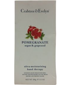 Crabtree & Evelyn, Pomegranate, Argan & Grapeseed, Ultra-Moisturising, Hand Cream, 100 g *Tester Ķermeņa kosmētika