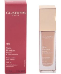 Clarins, Skin Illusion, Colour Correcting, Liquid Foundation, 109, Wheat, SPF 15, 15 ml *Tester Dekoratīvā kosmētika