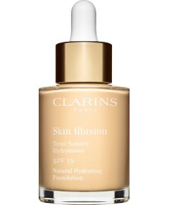 Clarins, Skin Illusion, Colour Correcting, Liquid Foundation, 105,5, SPF 15, 30 ml *Tester Kосметические средства